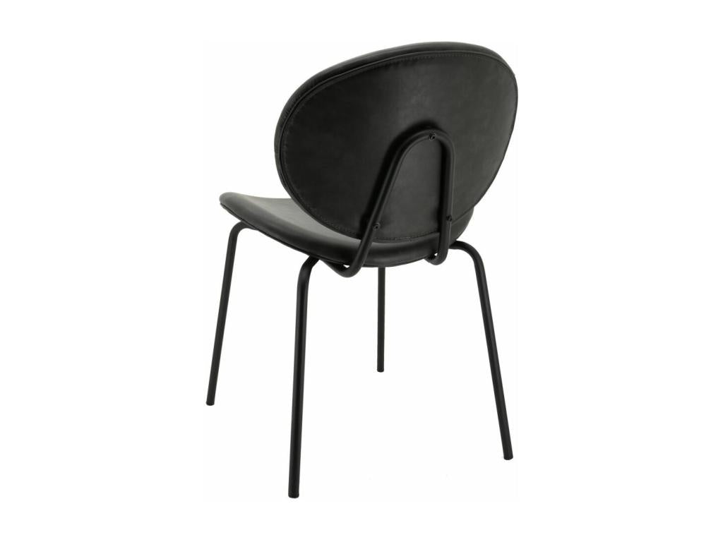 Bohometop designer chair in polyurethane and metal 69865KKAM
